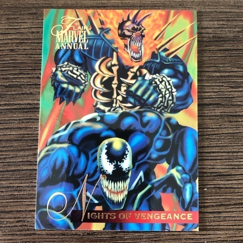 1995 Flair Marvel Annual Trading Card: Nights of Vengeance #67